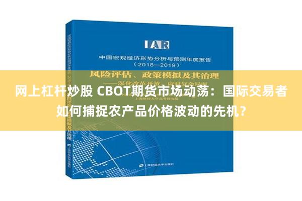 网上杠杆炒股 CBOT期货市场动荡：国际交易者如何捕捉农产品价格波动的先机？